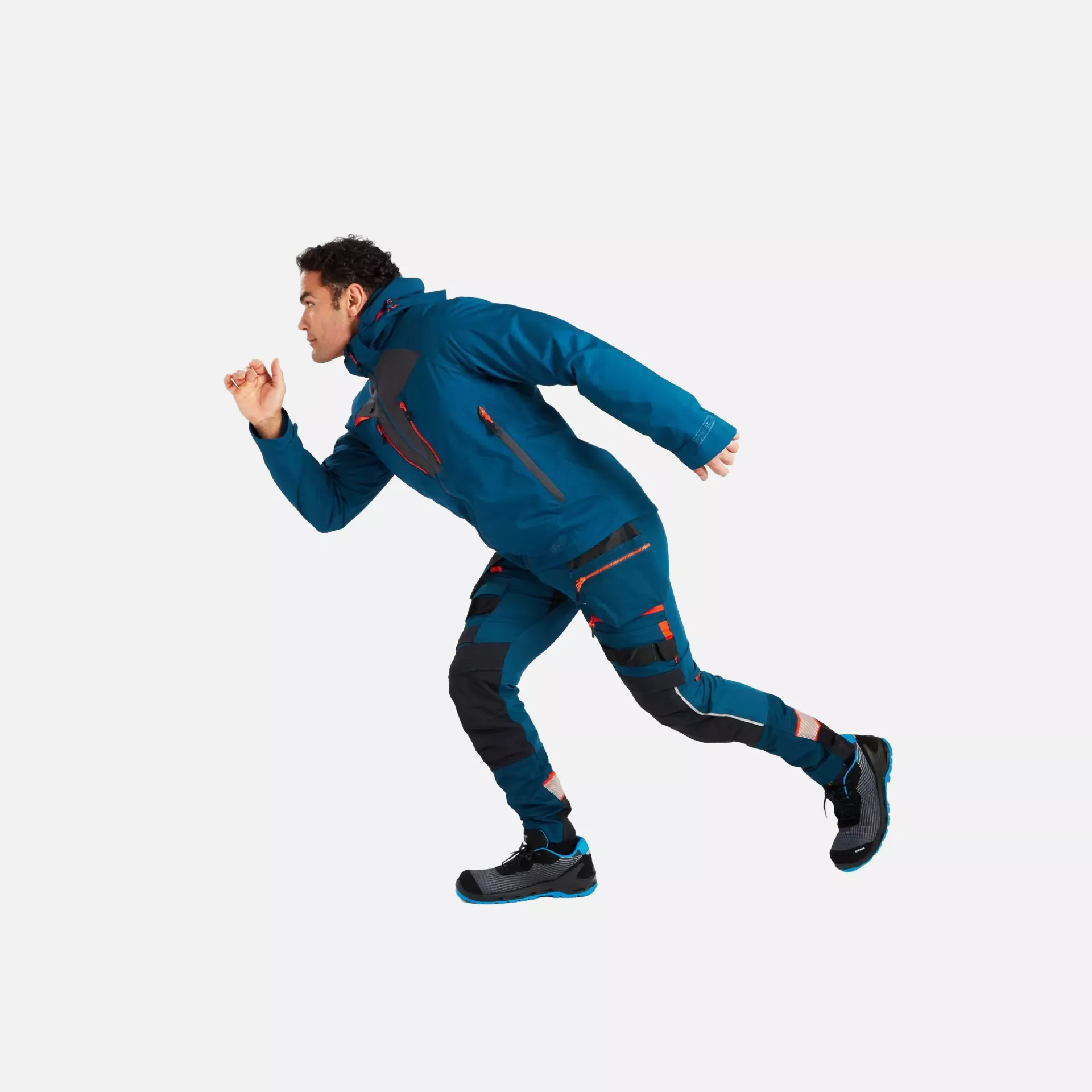 Portwest DX463MBR, DX4 Rain Jacket, Metro Blue, image 3