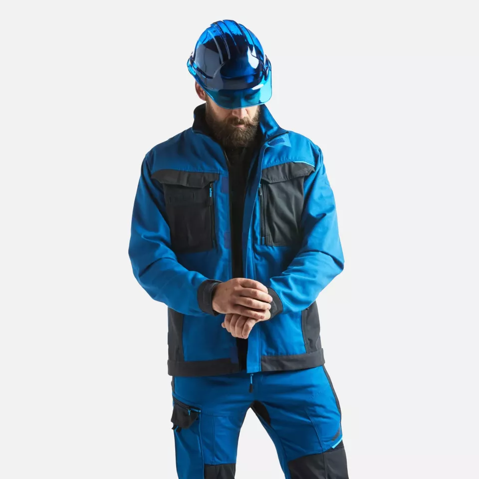 Portwest T701PBR, WX3 Work Trousers, Persian Blue, image 4, gallery thumbnail