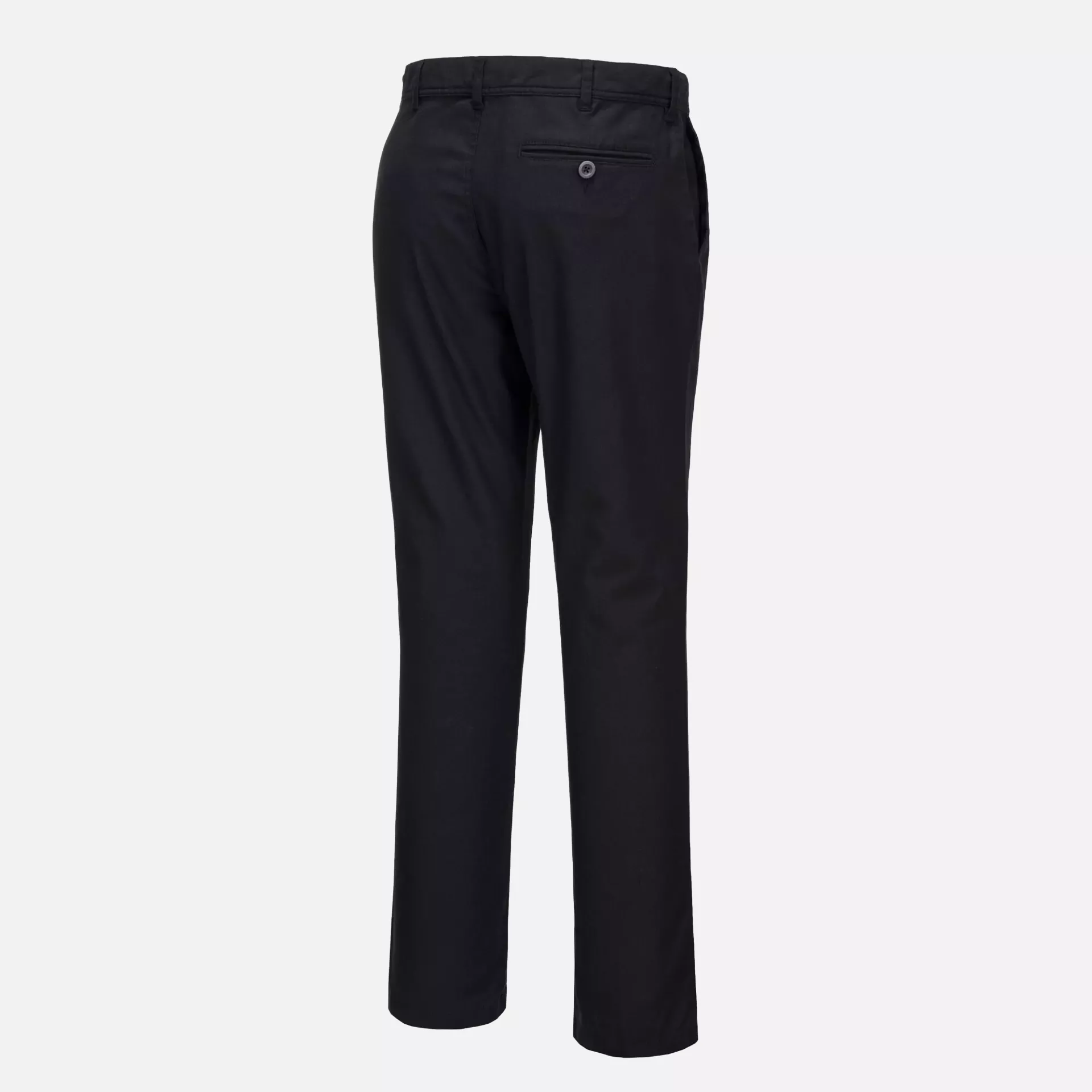 Portwest S232BKR, WX2 Eco Stretch Slim Chino Trousers, Black, image 2