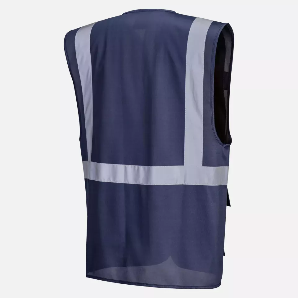 Portwest F476NAR, Iona Executive Vest, Navy, image 3, gallery thumbnail