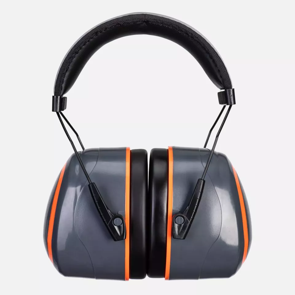 Portwest PS43GRR, HV Extreme Ear Defenders High, Grey, image 1, gallery thumbnail