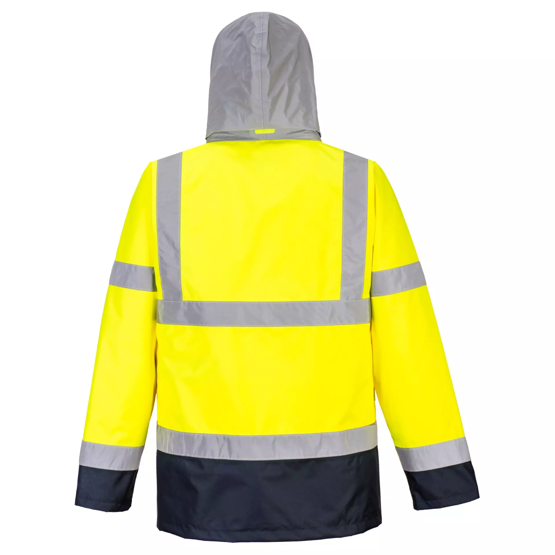 Portwest S471YNR, Warnschutz 4-in-1 Kontrast Verkehrsjacke, Gelb/Marine, image 2
