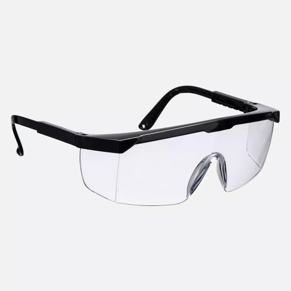 Portwest PS33CLR, Classic Safety Plus Spectacles, Clear, image 1, gallery thumbnail
