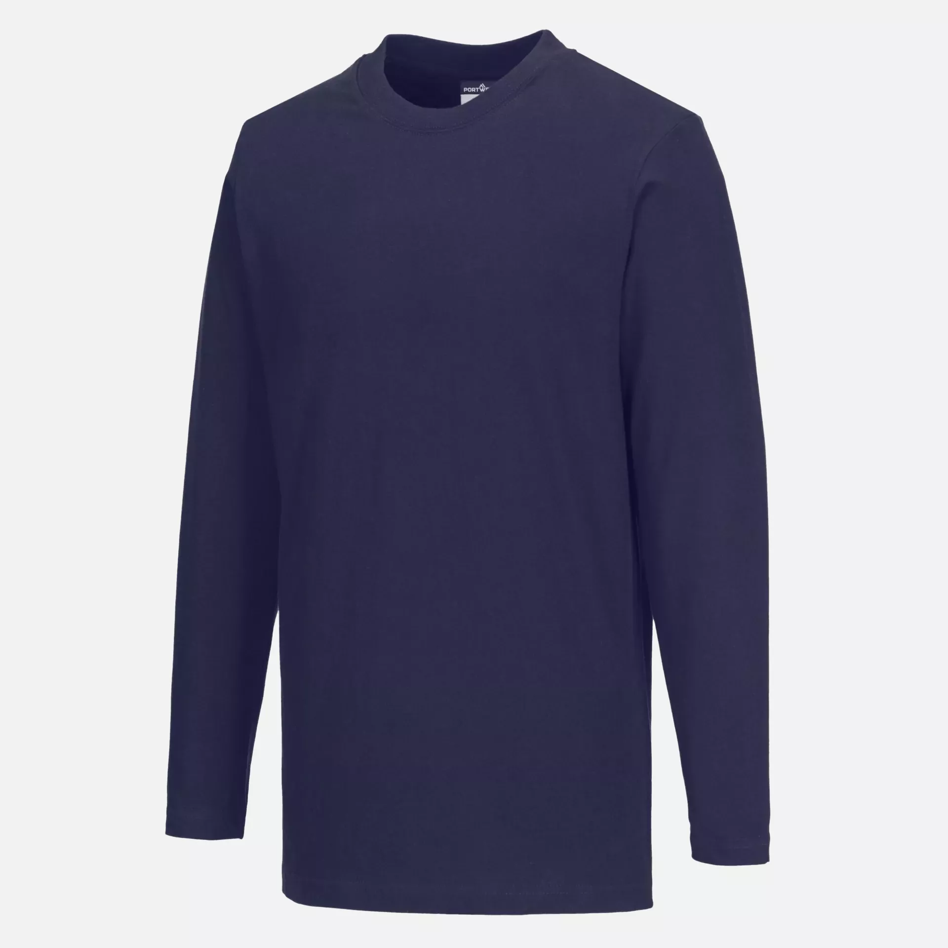 Portwest B196NAR, Long Sleeve T-Shirt, Navy, image 2