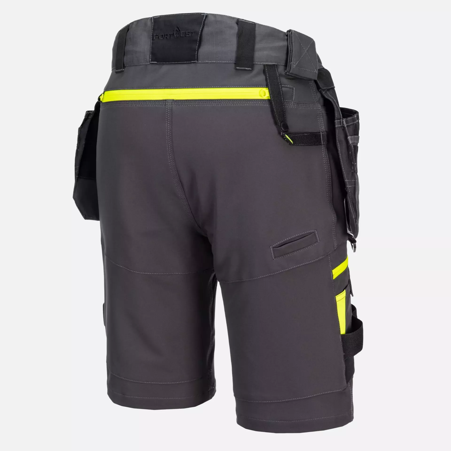 Portwest DX444MGR, DX4 Shorts mit abnehmbaren Holstertaschen, Metallgrau, image 4