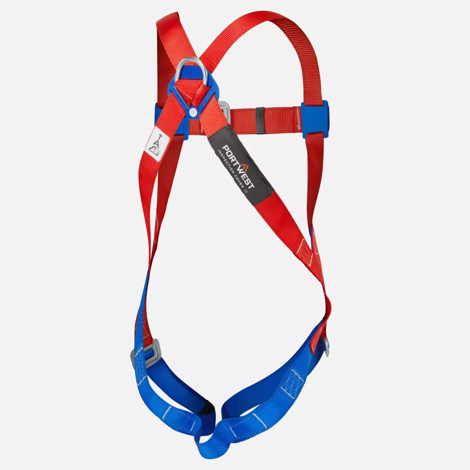 Portwest FP11RER, 1 Point Harness, Red, image 2, gallery thumbnail