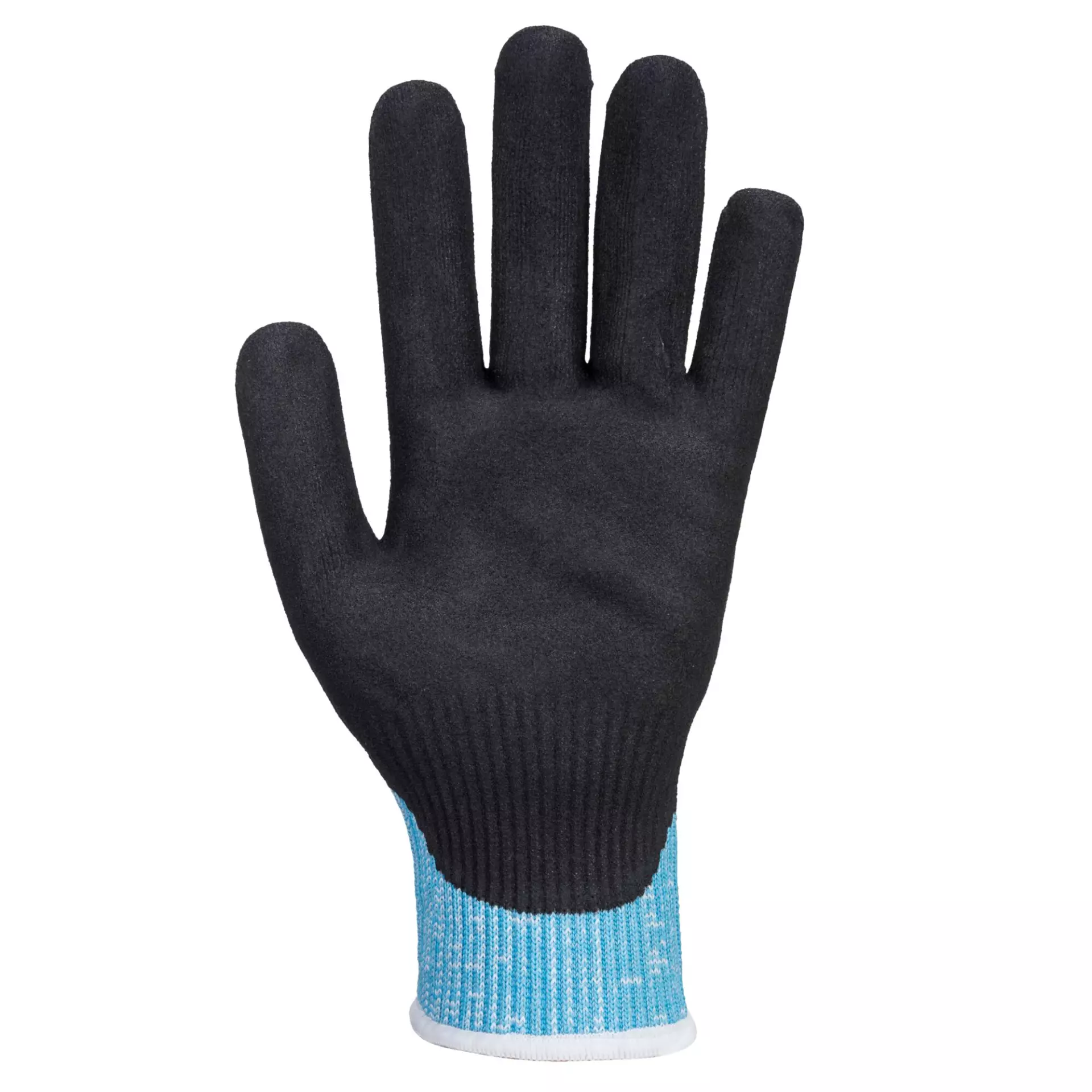 Portwest A667B8R, Claymore Cut F13 Nitrile Glove, Blue/Black, image 2