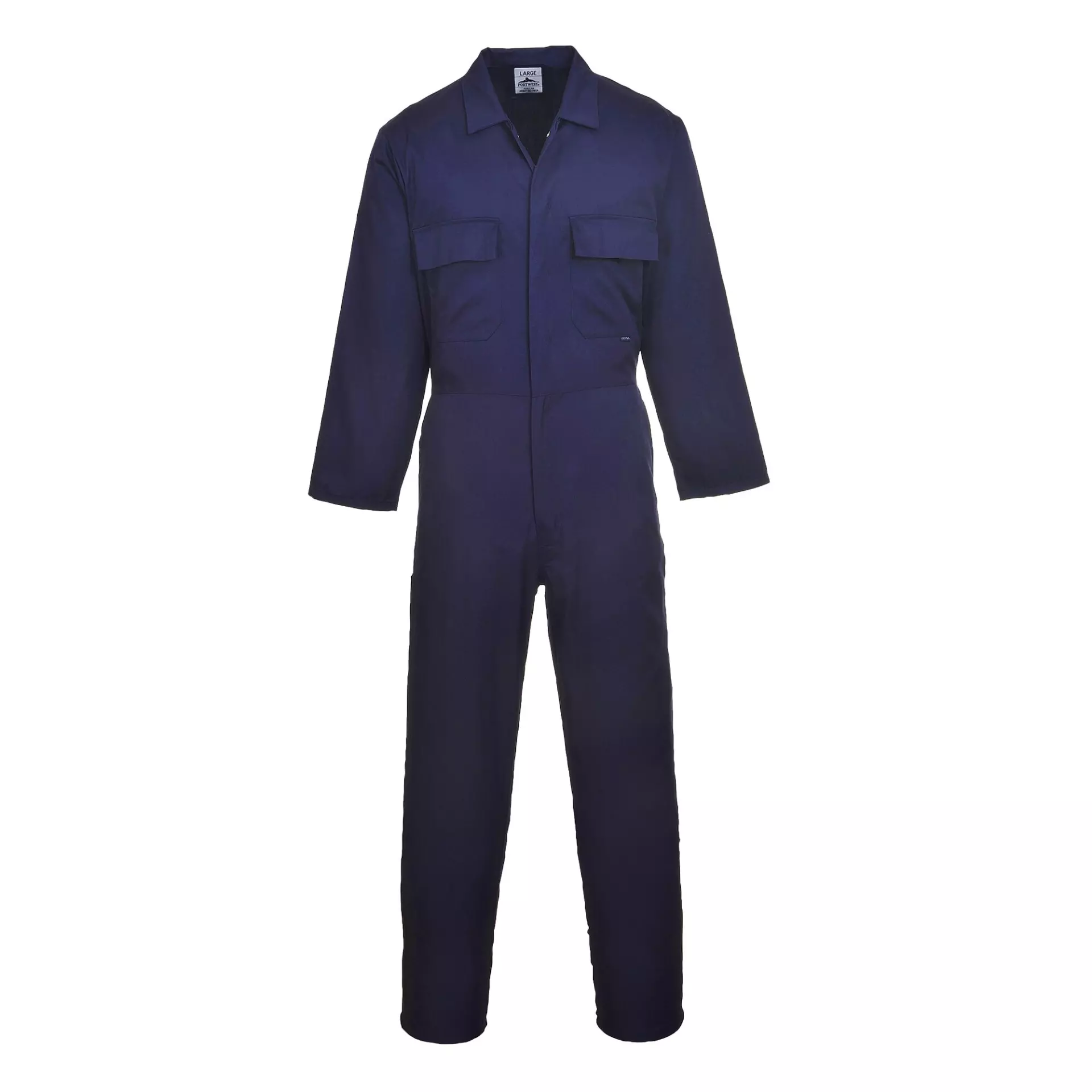 Portwest S999NAT, Euro Work Coverall, Navy Tall