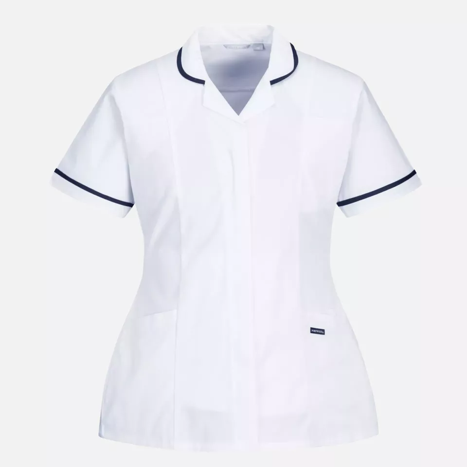 Portwest LW17WHR, Women's Stretch Tunic, White, image 1, gallery thumbnail