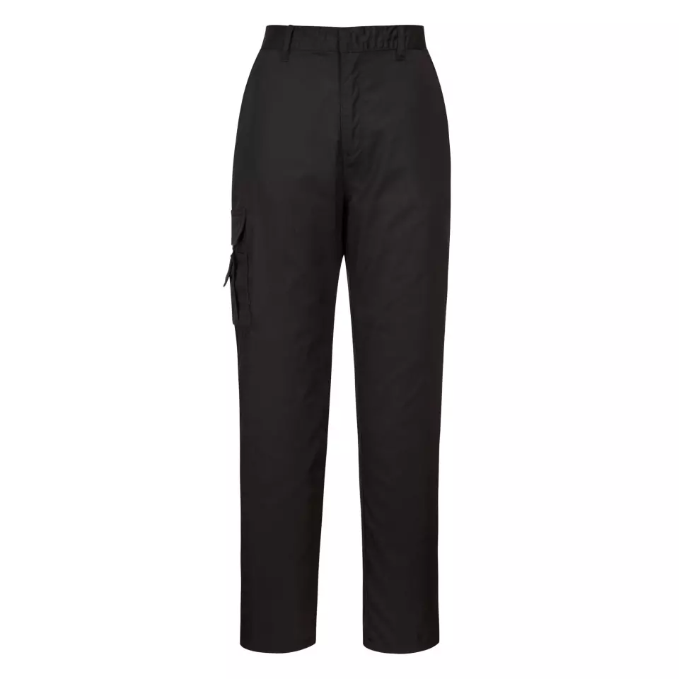 Portwest C099BKT, Women's Combat Trousers, Black Tall, image 1, gallery thumbnail