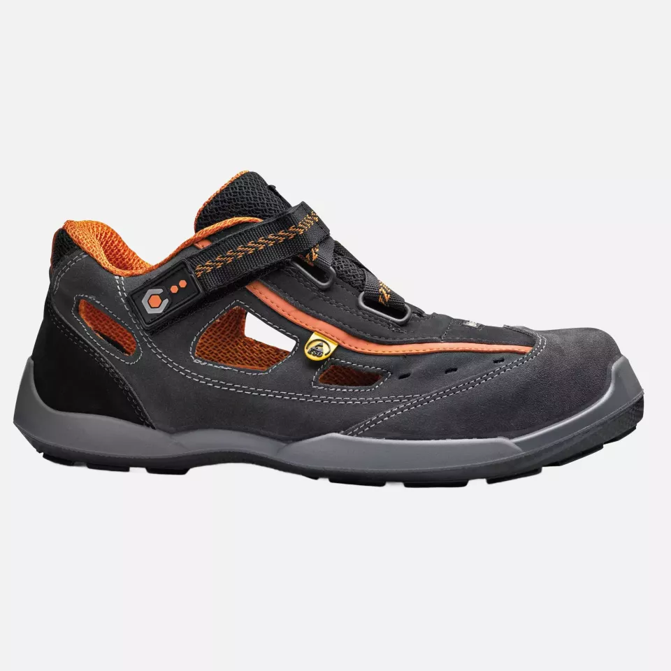 Portwest B0617GOR, Aerobic S1P ESD SRC, Grey/Orange, image 1, gallery thumbnail