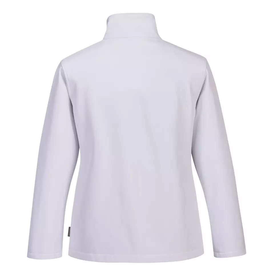 Portwest TK21WHR, Women's Print and Promo Softshell (2L), White, image 2, gallery thumbnail