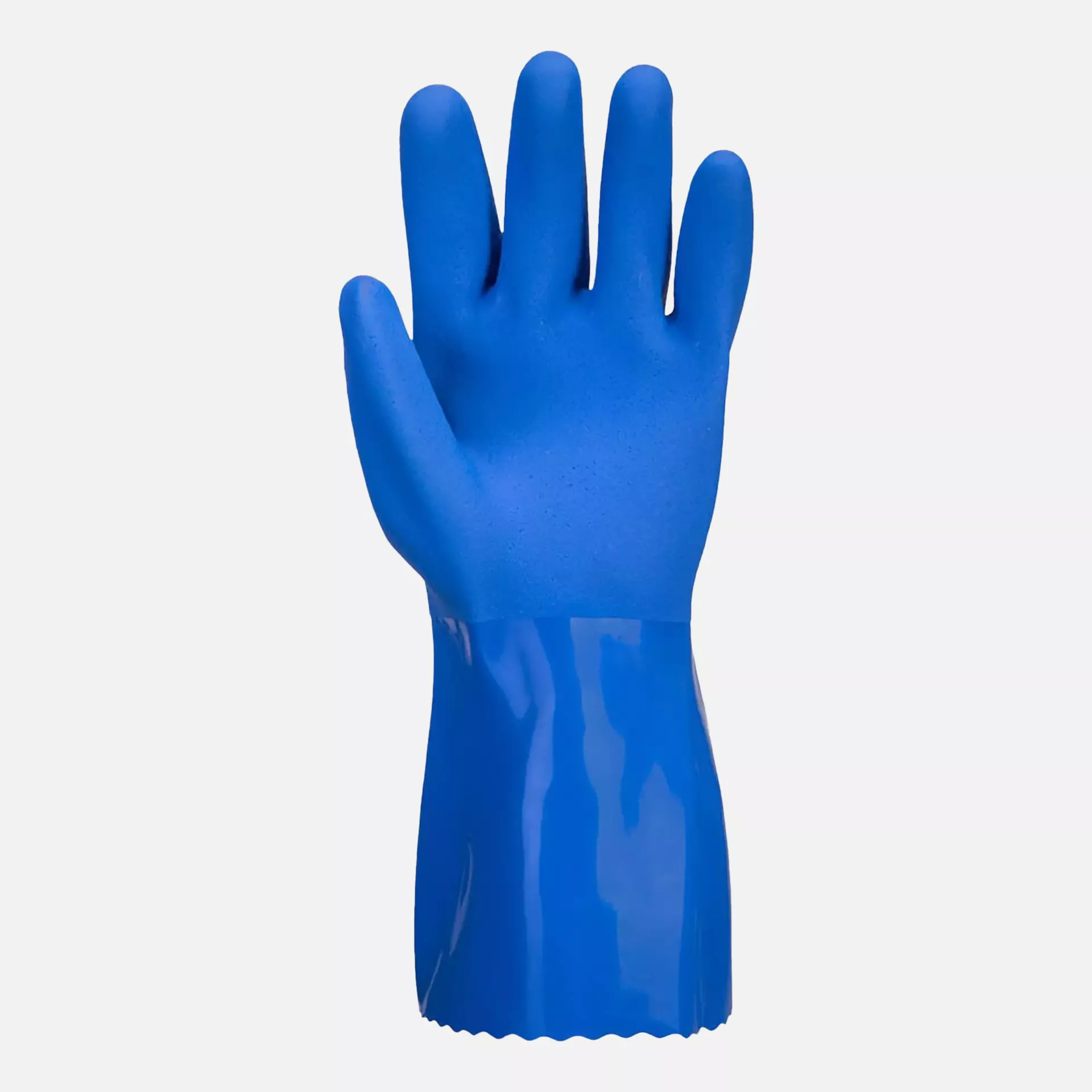 Portwest A881BLU, Marine Ultra PVC Chem Gauntlet, Blue, image 2
