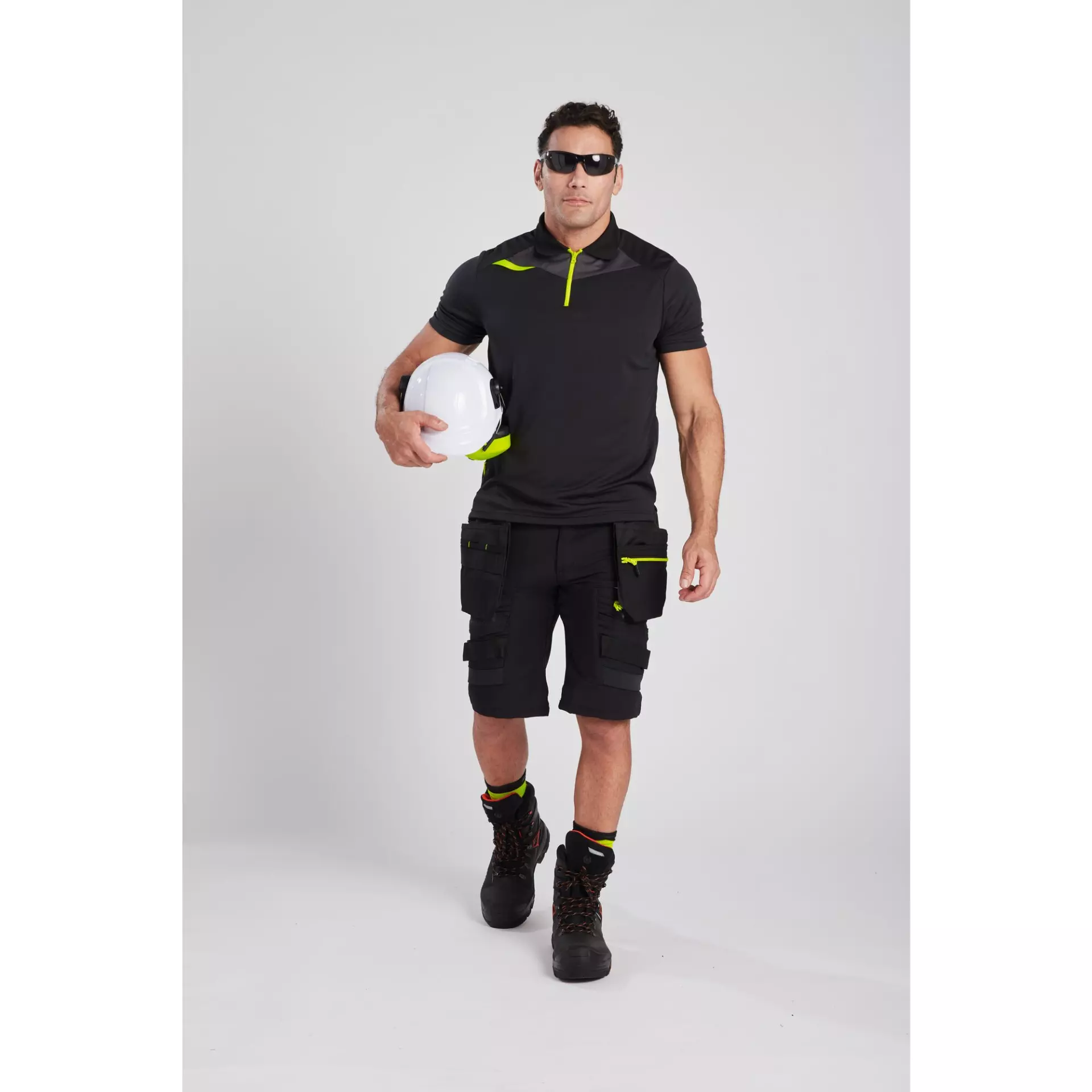 Portwest DX410BKR, DX4 Polo Shirt S/S, Black, image 9