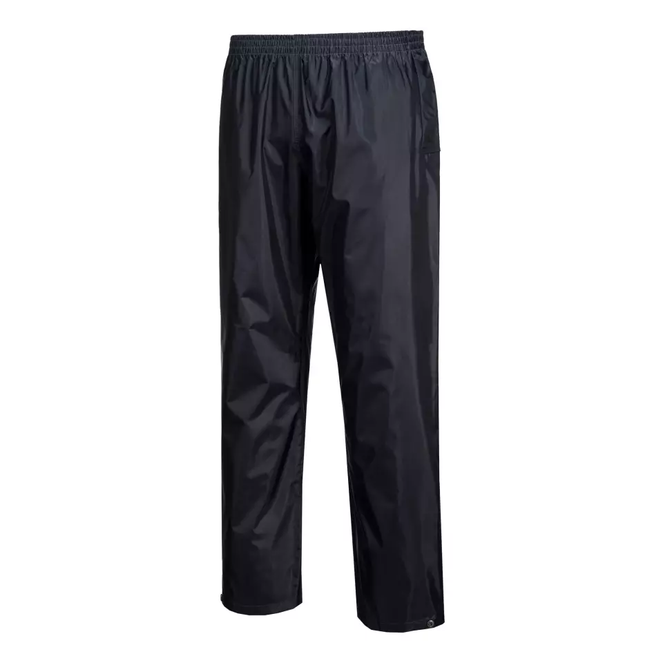 Portwest S441NAR, Classic Rain Trousers, Navy, image 3, gallery thumbnail