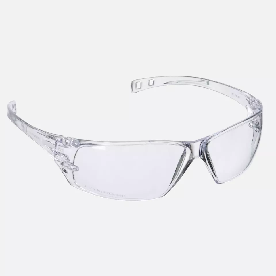 Portwest PW13CLR, Clear View Safety Glasses, Clear, image 1, gallery thumbnail