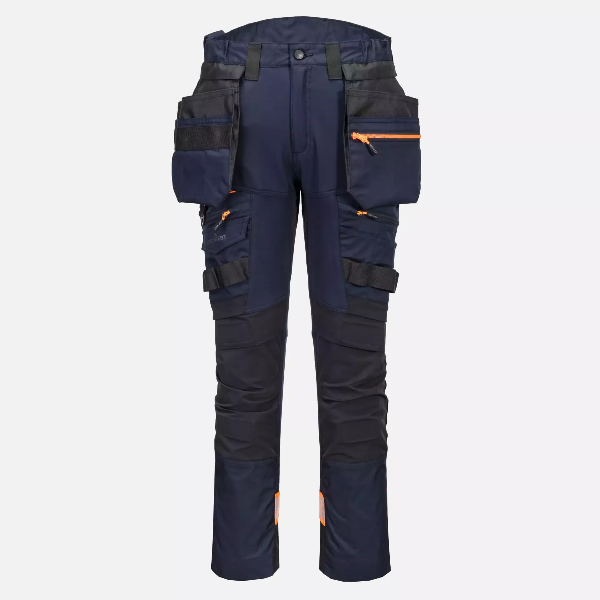 Portwest DX440DNR, DX4 Detachable Holster Pocket Trousers, Dark Navy, image 1