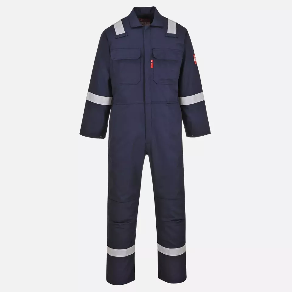 Portwest BIZ5NAR, Bizweld Iona FR Coverall, Navy, image 1, gallery thumbnail