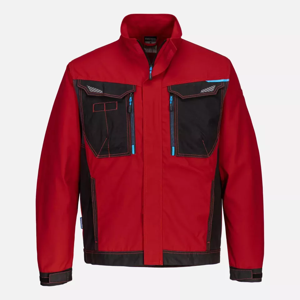 Portwest T703DRR, WX3 Work Jacket, Deep Red, image 1, gallery thumbnail