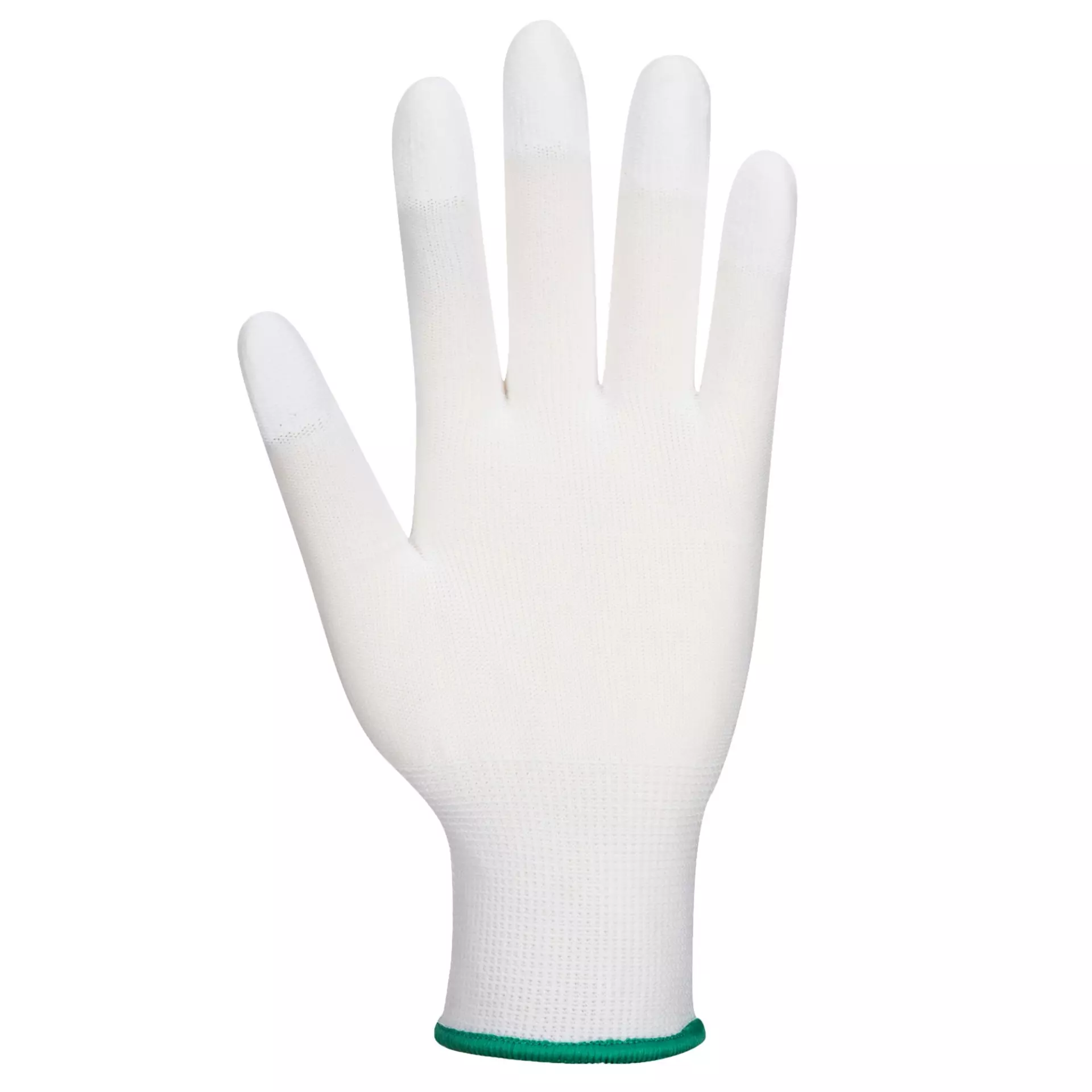 Portwest A121WHR, PU Fingertip Glove, White, image 3