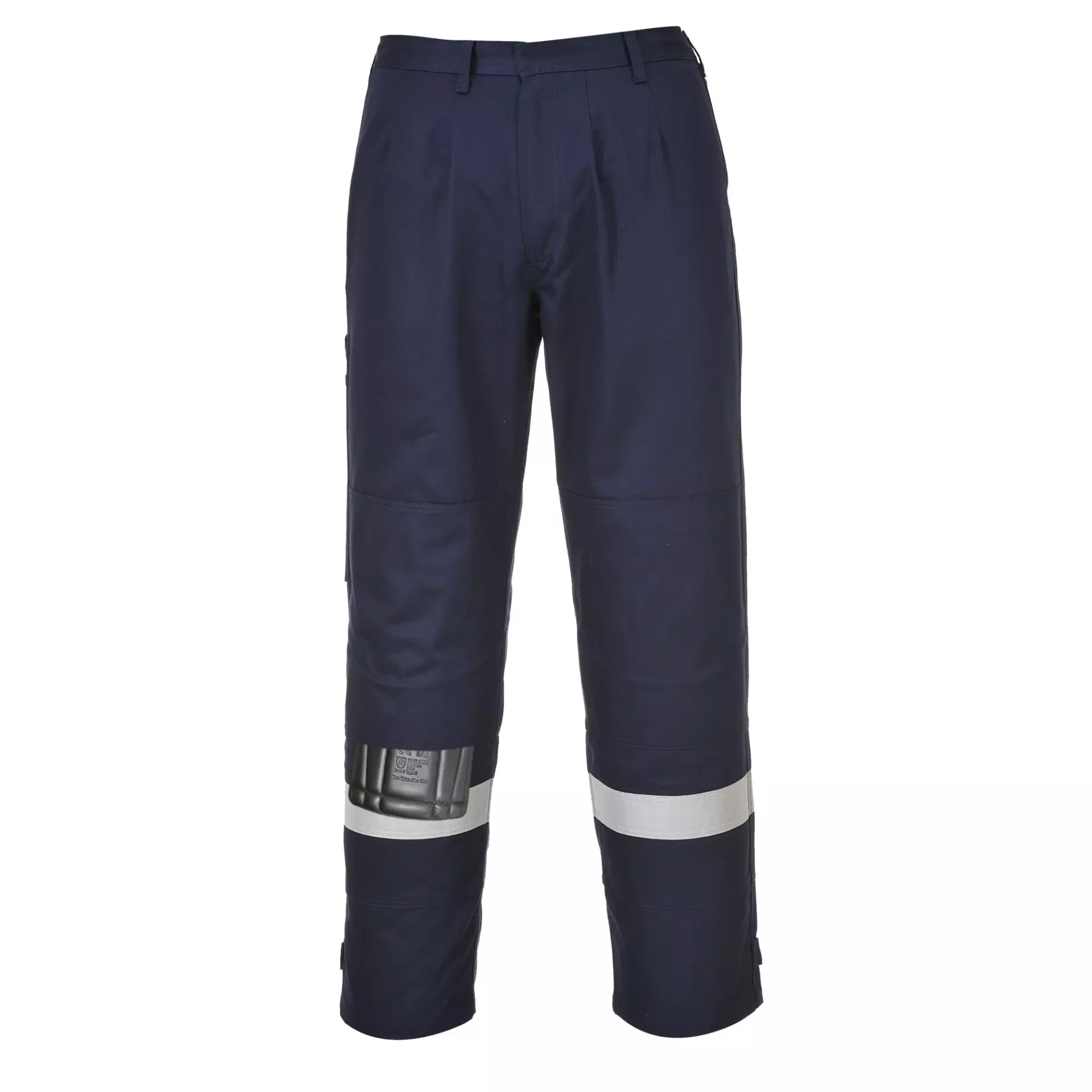 Portwest FR26NAR, Bizflame Work Trousers, Navy