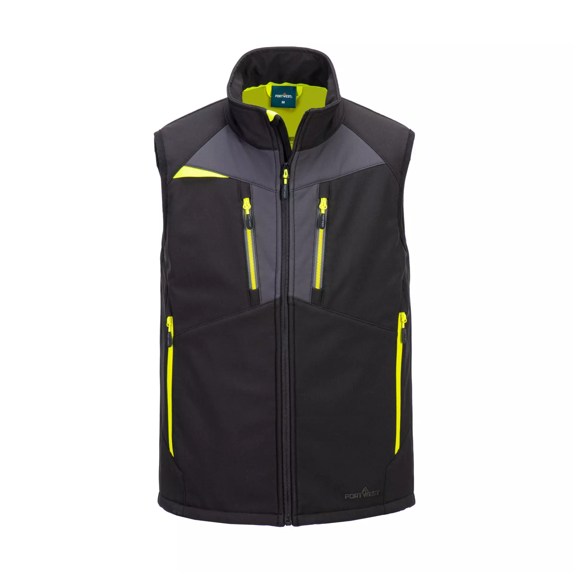 Portwest DX476BKR, DX4 Softshell Bodywarmer (3L), Black, image 1