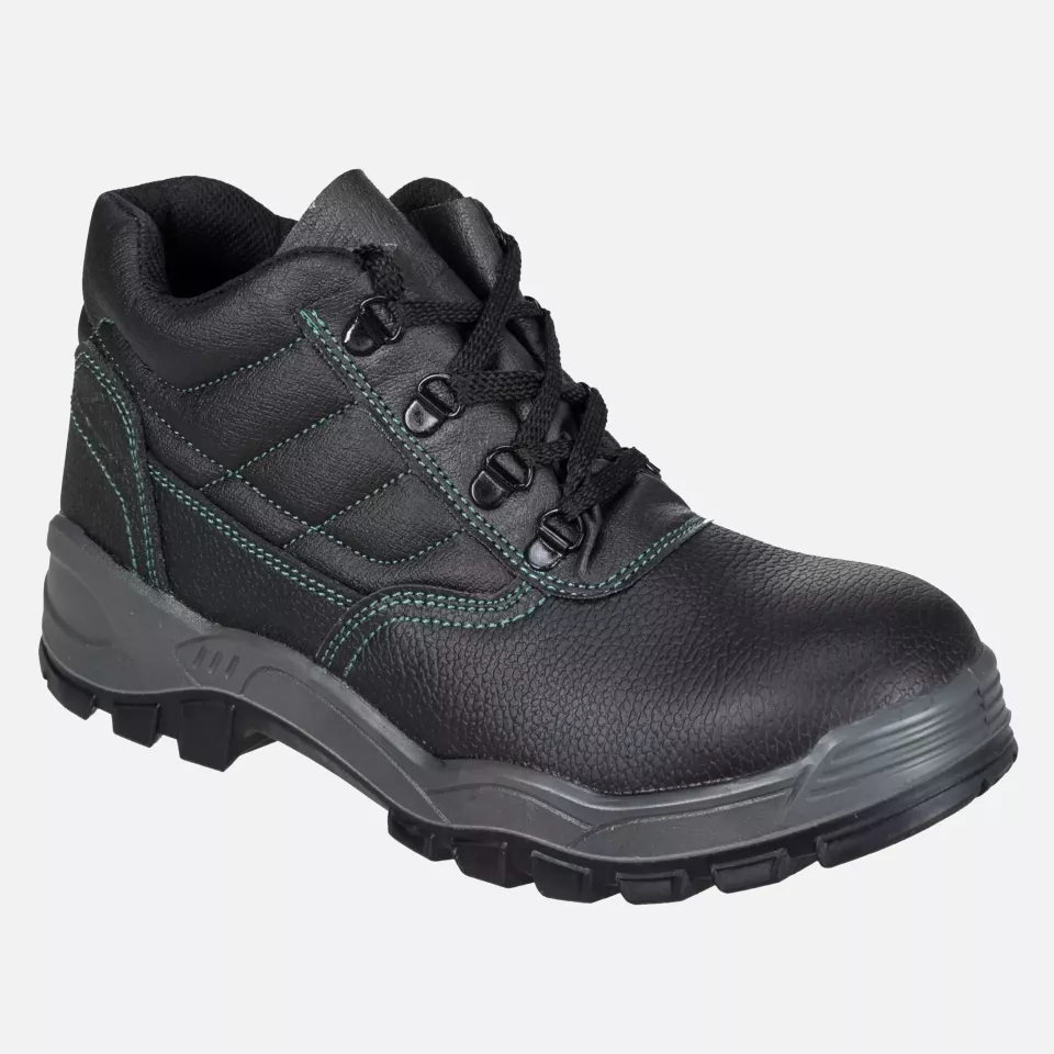 Portwest FW21BKR, Steelite Safety Boot S1, Black, image 1, gallery thumbnail