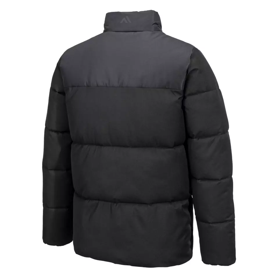 Portwest KX306BKR, KX3 Insulated Baffle Jacket, Black, image 4, gallery thumbnail
