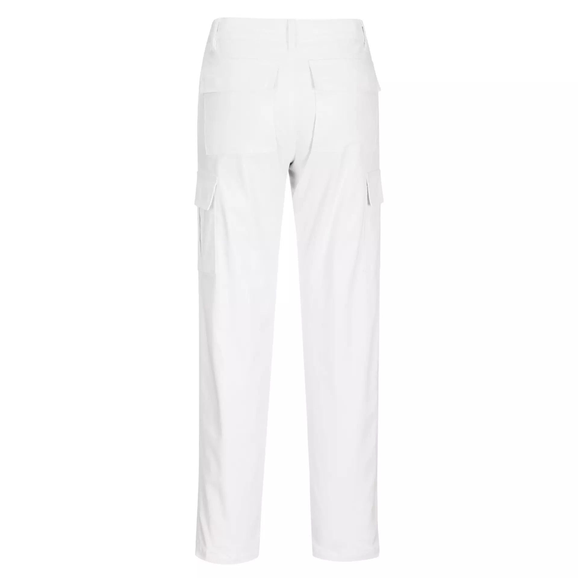 Portwest S233WHR, WX2 Eco Women's Stretch Cargo Trousers, White, image 2