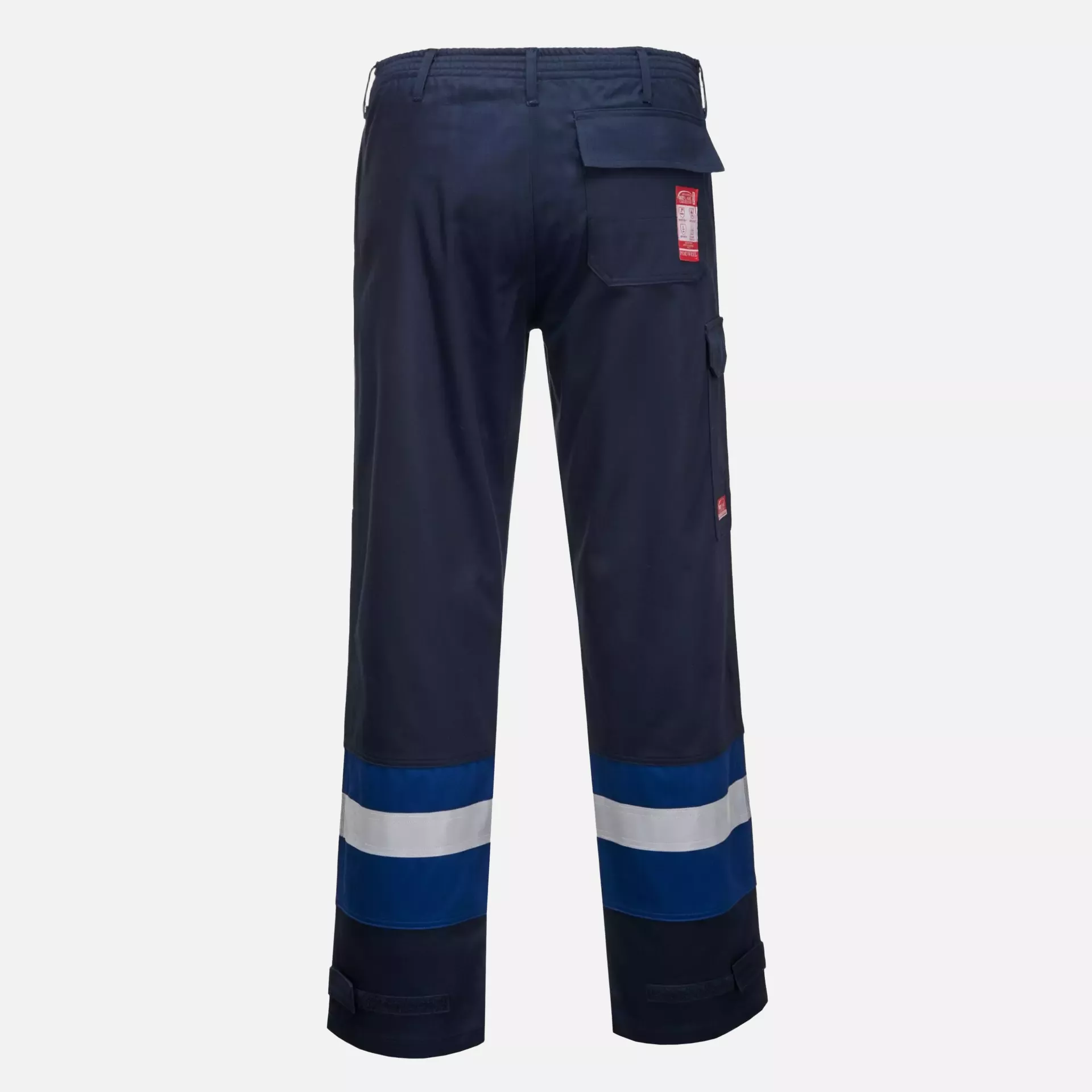 Portwest FR56NRR, Bizflame Work FR Trousers, Navy/Royal, image 2
