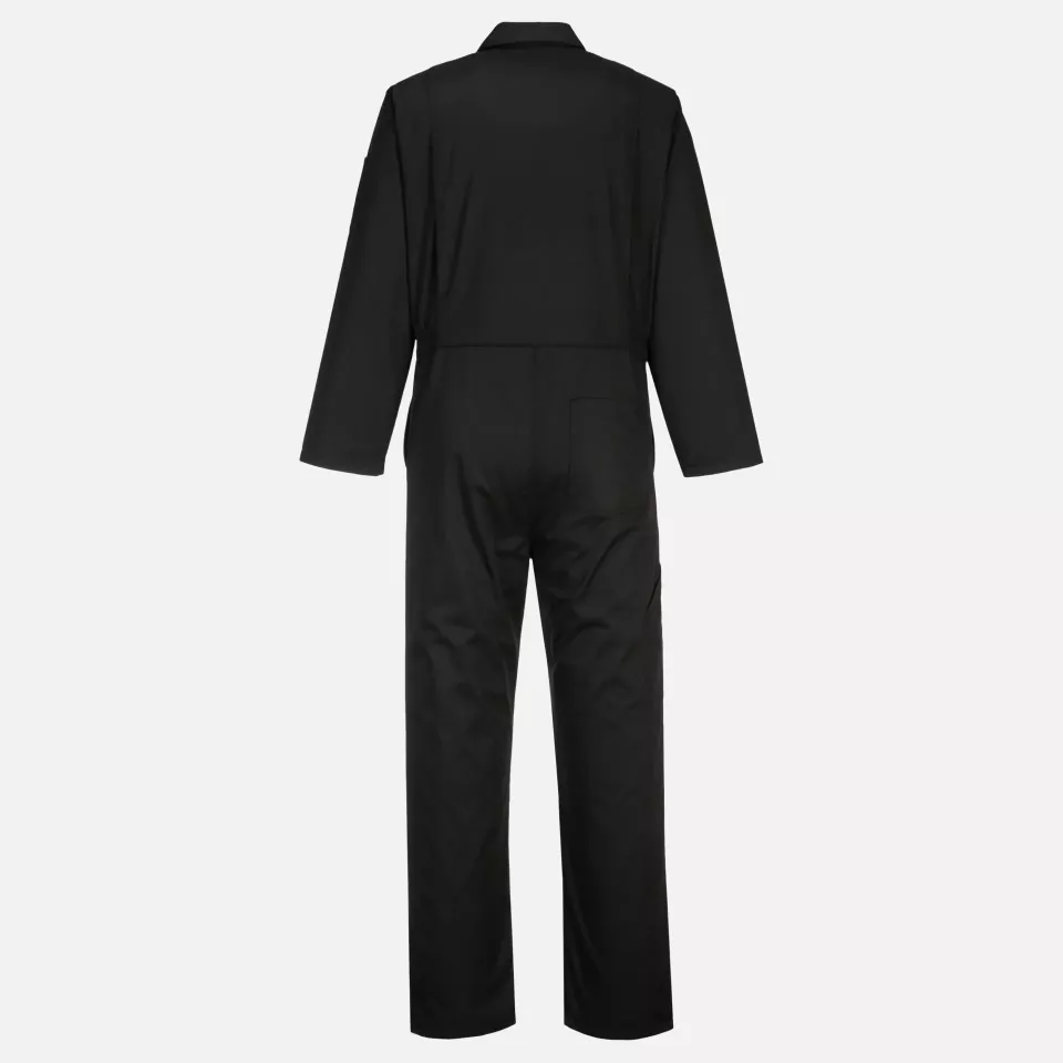 Portwest C815BKR, Kneepad Coverall, Black, image 1, gallery thumbnail