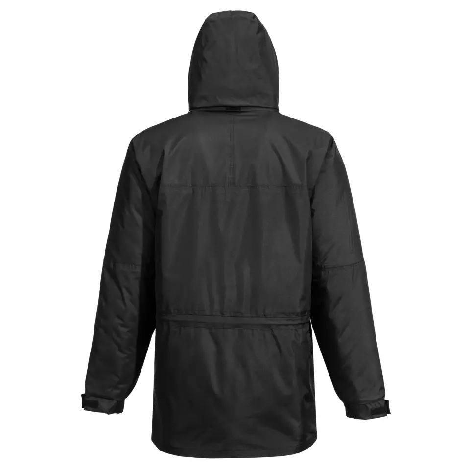 Portwest S523BKR, Oban Winter Jacket, Black, image 2, gallery thumbnail
