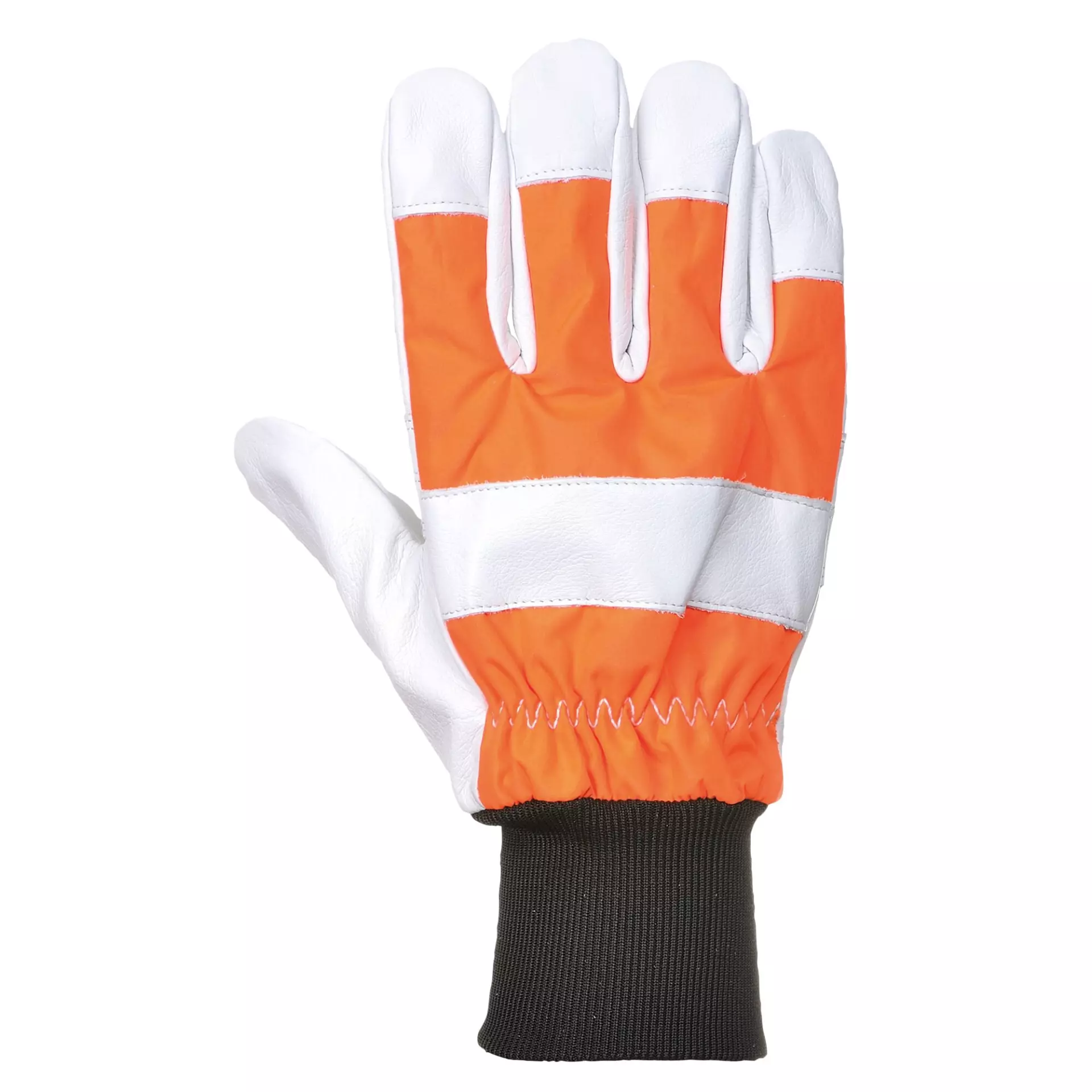 Portwest A290ORR, Oak Chainsaw Protective Glove (Class 0), Orange, image 1