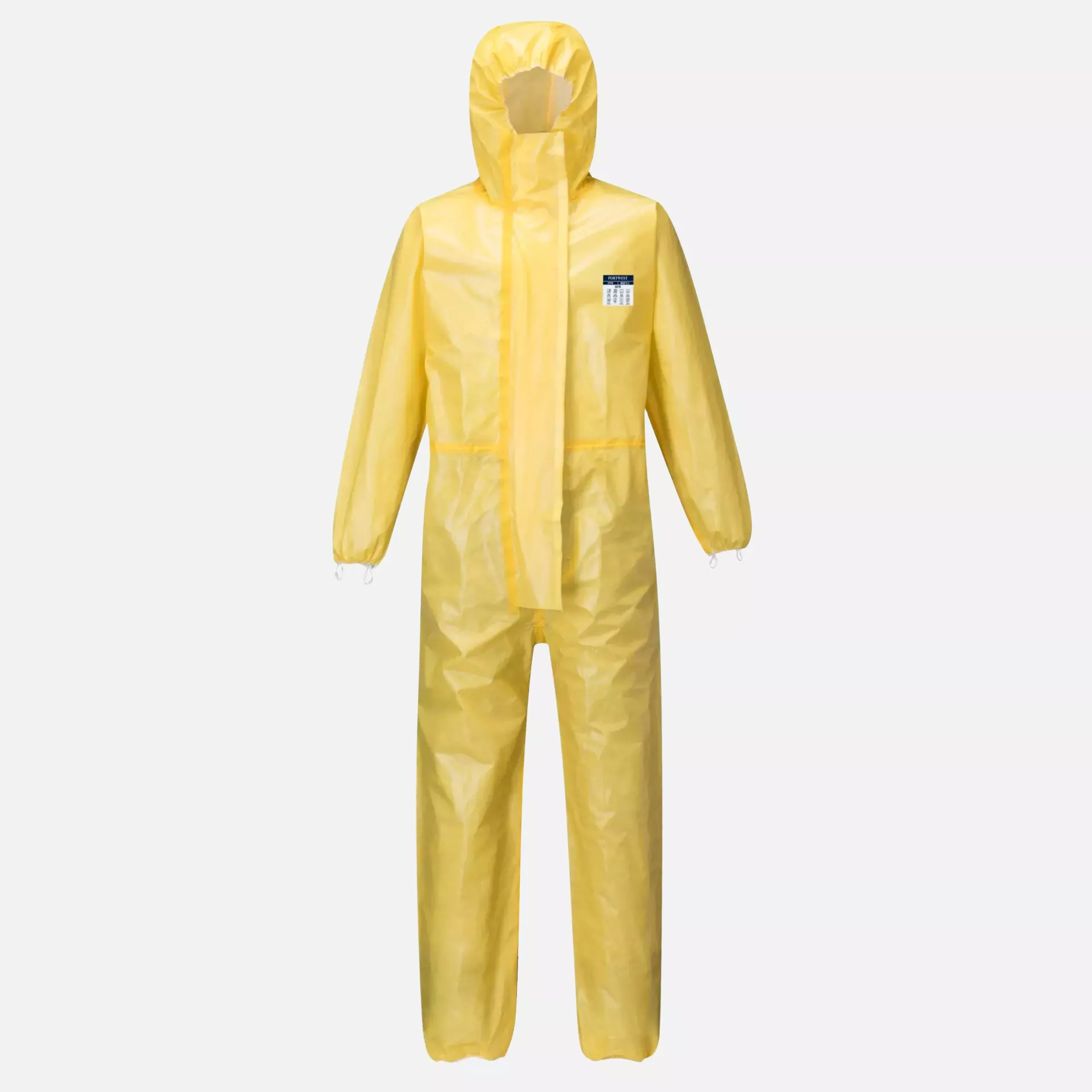 Portwest ST70YER, BizTex Microporous Coverall Type 3/4/5/6, Yellow, image 2