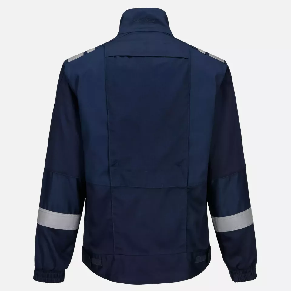 Portwest FR601NAR, Bizflame Work leichte flammhemmende Stretch-Jacke, Marine, image 7, gallery thumbnail