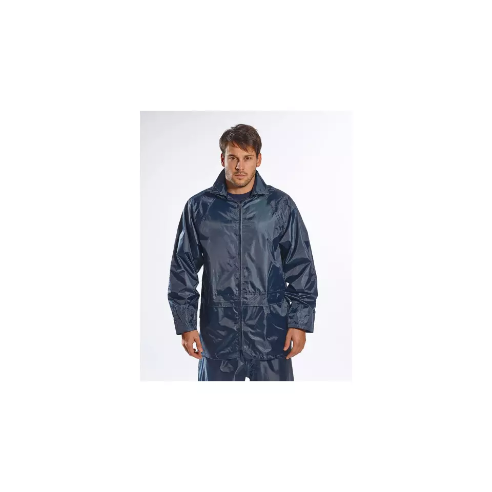Portwest S440NAR, Classic Rain Jacket, Navy, image 4, gallery thumbnail
