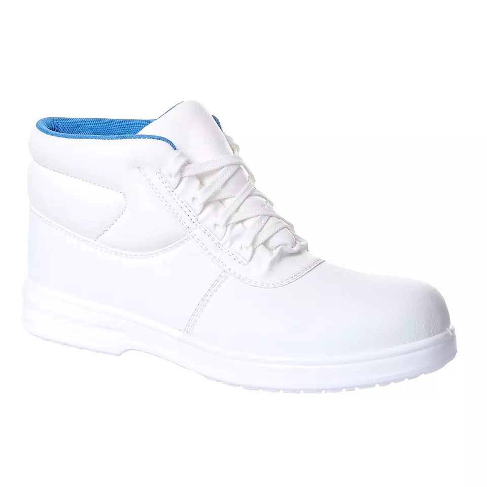 Portwest FW88WHR, Steelite Albus Laced Boot S2 FO SR, White, image 1, gallery thumbnail