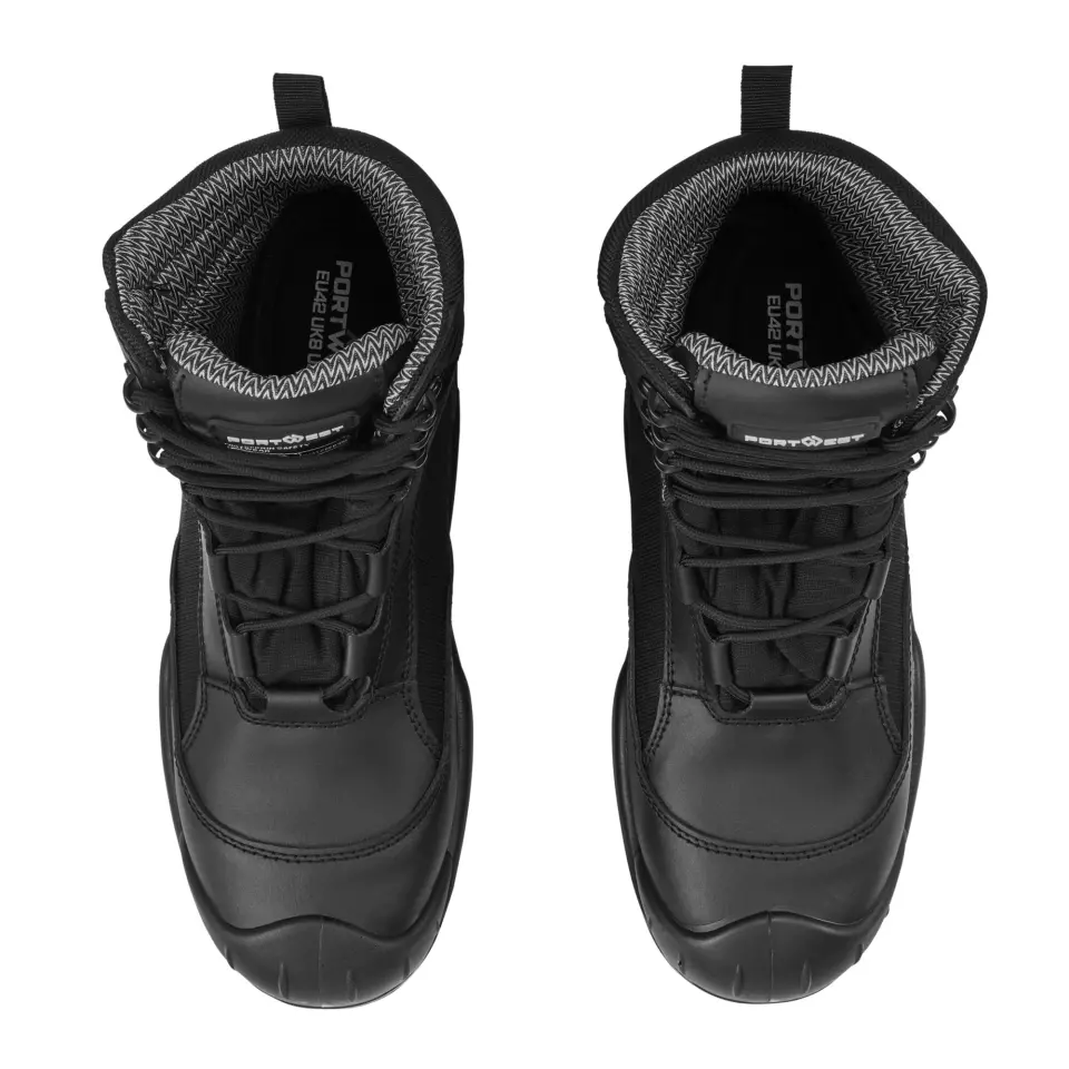 Portwest FC26BKR, Patrol Occupational Boot O7S SR FO SC HRO, Black, image 3, gallery thumbnail