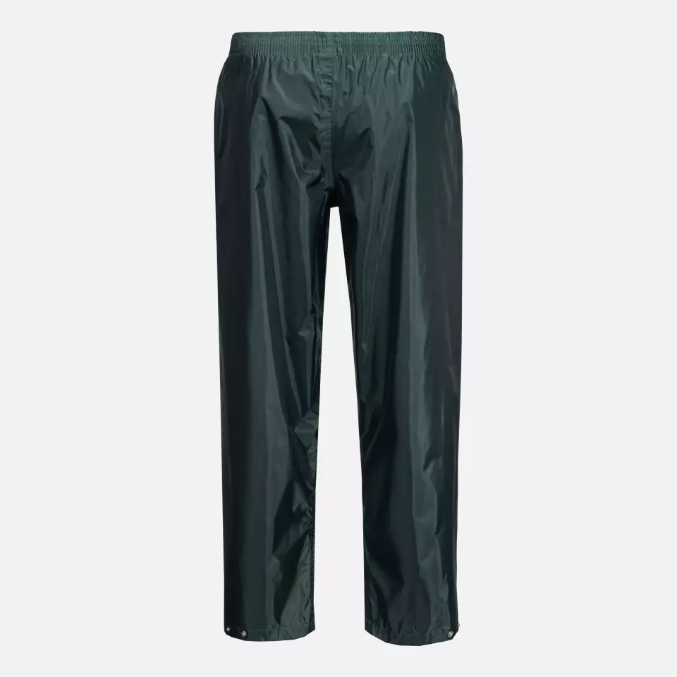 Portwest S441OGR, Classic Rain Trousers, Olive Green, image 2, gallery thumbnail