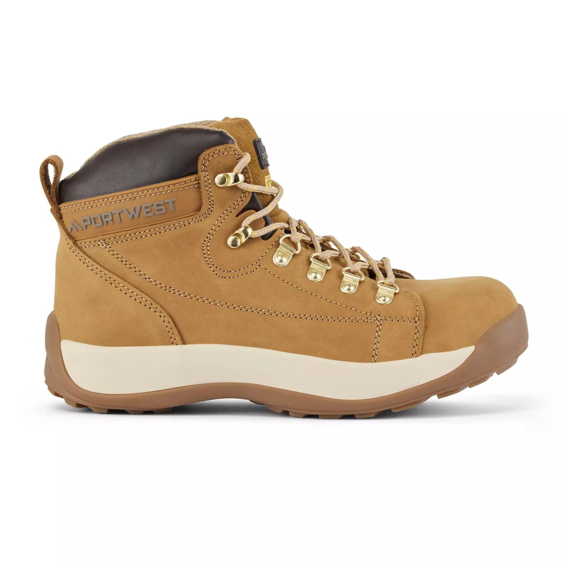 Portwest FW31HOR, Steelite Mid Cut Nubuck Boot SB HRO, Honey