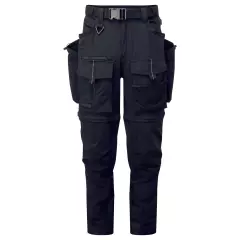  BX321BKY, Portwest Ultimate Modular 3-in-1 Trousers, Black/Yellow