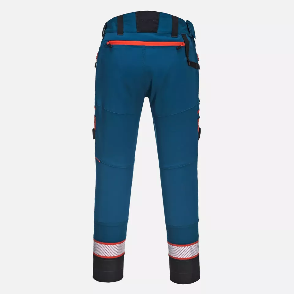 Portwest DX449MBR, DX4 Work Trousers, Metro Blue, image 2, gallery thumbnail