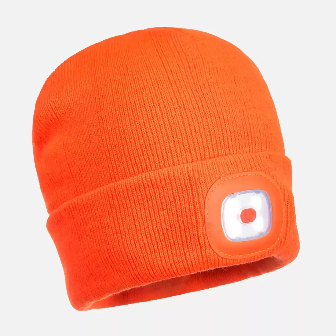 Portwest B028BKR, Rechargeable Twin LED Beanie, Black, image 4