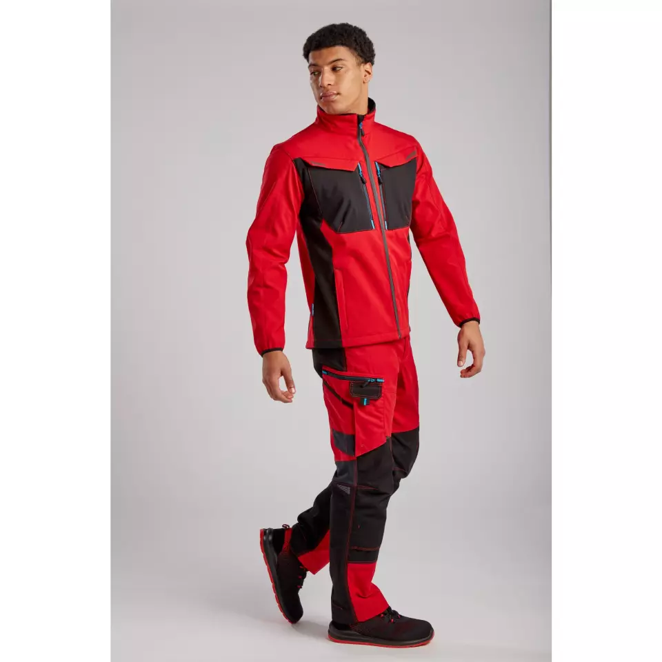 Portwest T750DRR, WX3 Softshell (3L), Deep Red, image 6, gallery thumbnail