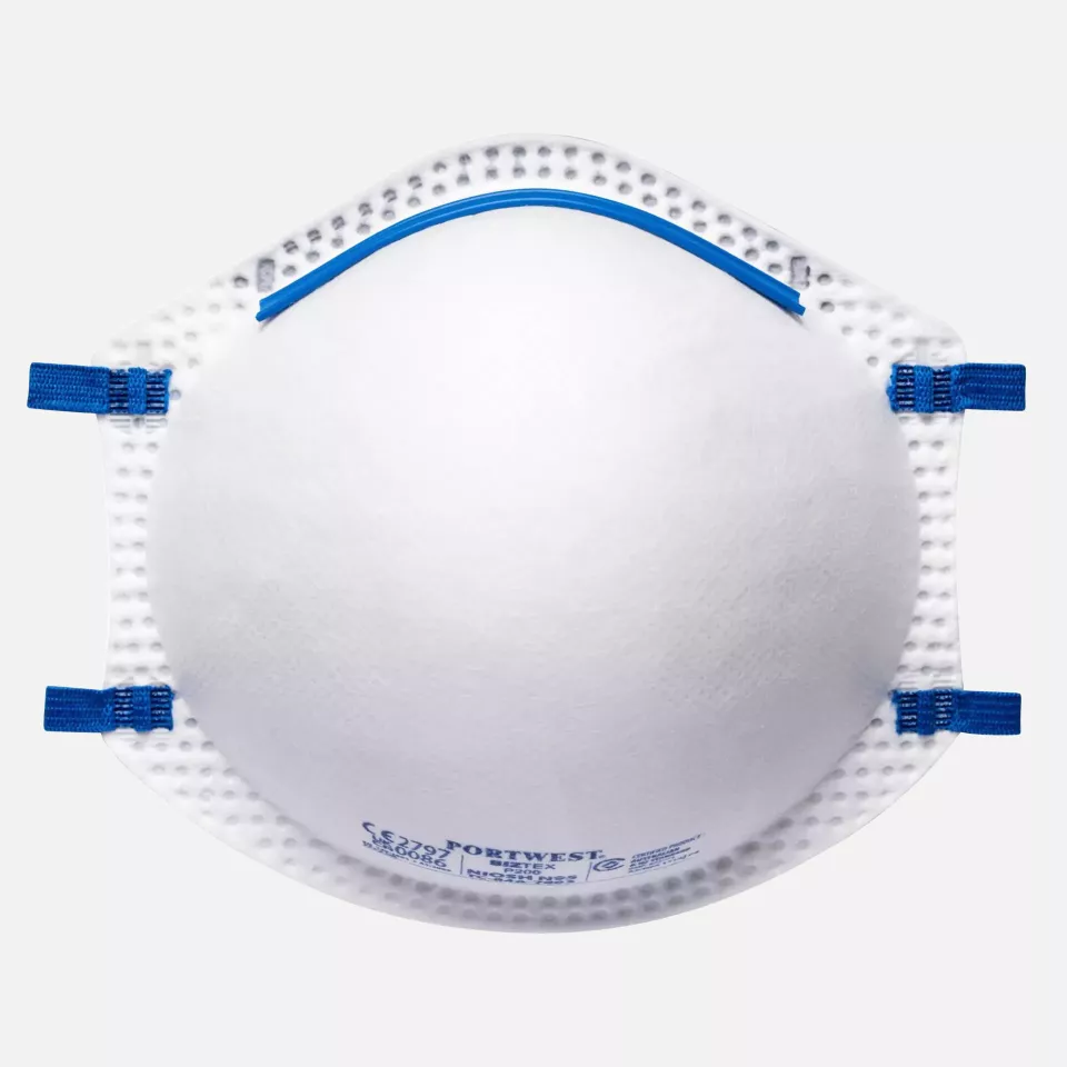 Portwest P200WHR, FFP2 Respirator, White, image 1, gallery thumbnail