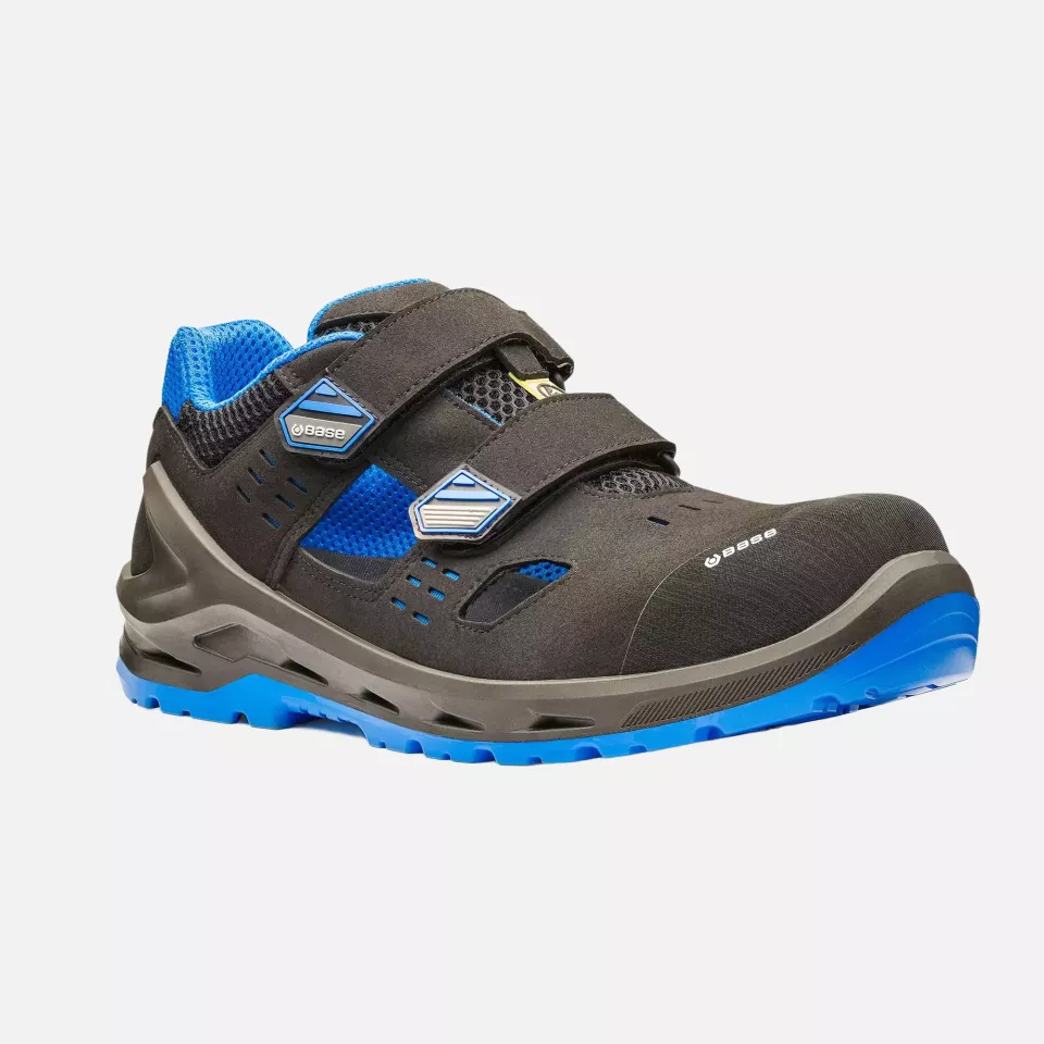 Portwest B1205BKB, I-Bit Sandal S1P ESD SRC, Black/Blue, image 2, gallery thumbnail