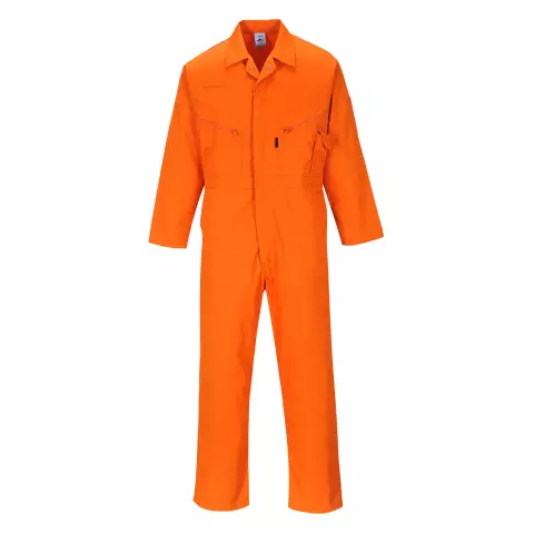 Portwest Liverpool Zip Coverall, Orange