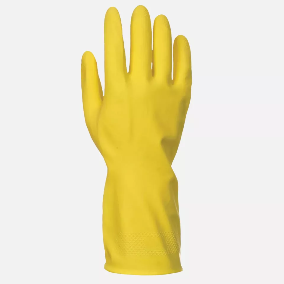 Portwest A800YER, Haushalts-Latexhandschuhe, Gelb, image 1, gallery thumbnail