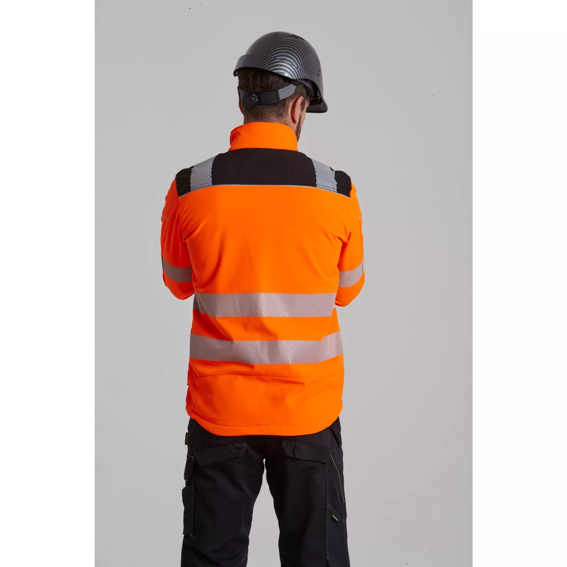 Portwest T402OBR, PW3 Hi-Vis Softshell (3L), Orange/Black, image 9
