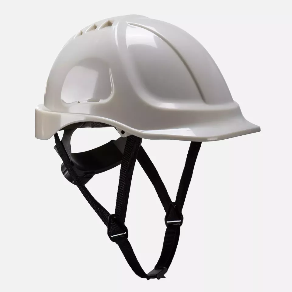 Portwest PG54WHR, Endurance Glowtex Helmet, White, image 1, gallery thumbnail